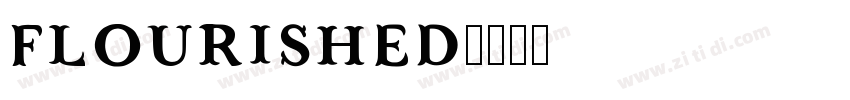 flourished字体转换