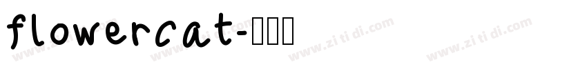 flowercat字体转换
