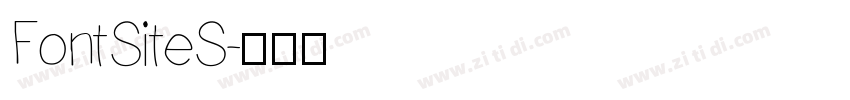 FontSiteS字体转换
