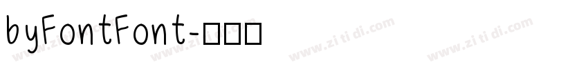 byFontFont字体转换