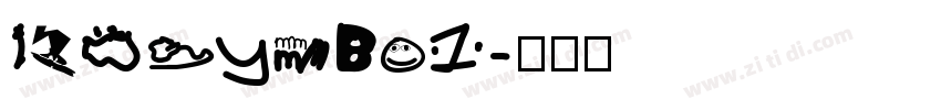 ISOsymbo1字体转换