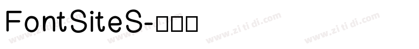 FontSiteS字体转换