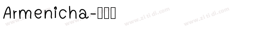 Armenicha字体转换
