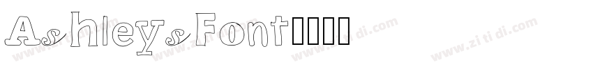 AshleysFont字体转换