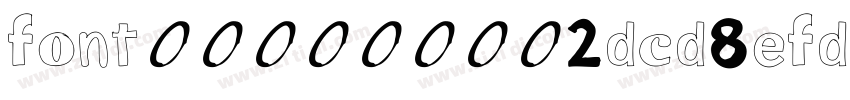 font000000002dcd8efd字体转换