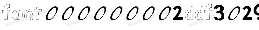 font000000002ddf3029字体转换