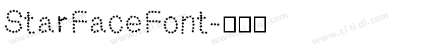 StarFaceFont字体转换