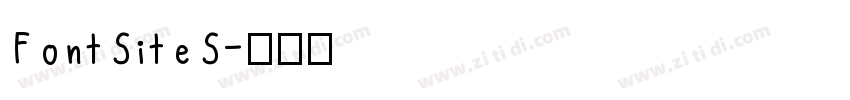 FontSiteS字体转换