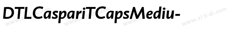 DTLCaspariTCapsMediu字体转换 DTLCaspariTCapsMediu字体转换