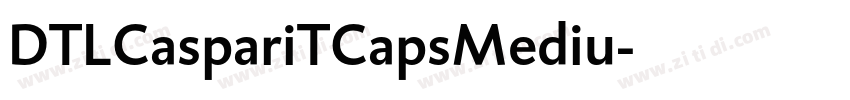 DTLCaspariTCapsMediu字体转换 DTLCaspariTCapsMediu字体转换