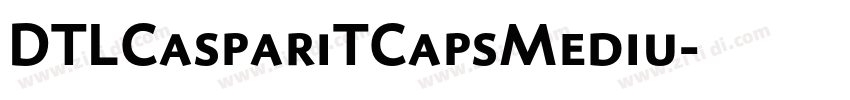 DTLCaspariTCapsMediu字体转换 DTLCaspariTCapsMediu字体转换