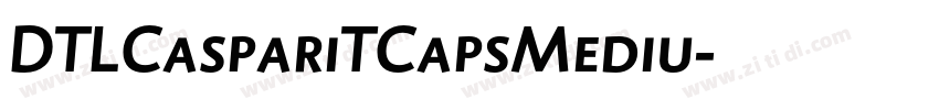 DTLCaspariTCapsMediu字体转换 DTLCaspariTCapsMediu字体转换
