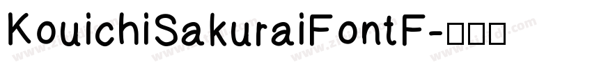 KouichiSakuraiFontF字体转换