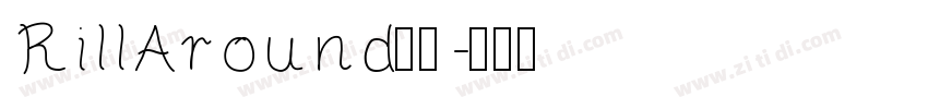 RillAround字体字体转换