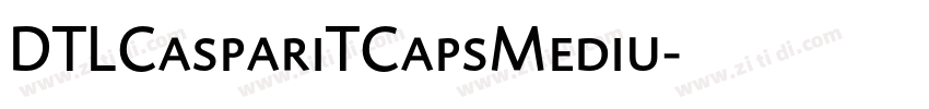DTLCaspariTCapsMediu字体转换 DTLCaspariTCapsMediu字体转换