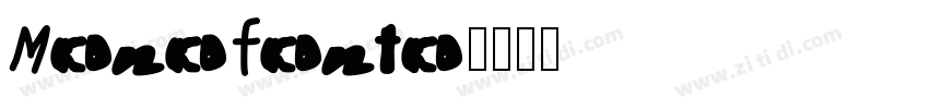 Monofonto字体转换