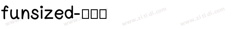 funsized字体转换