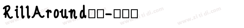 RillAround字体字体转换