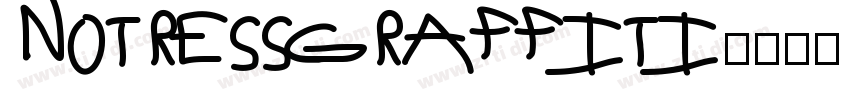 NotressGraffiti字体转换