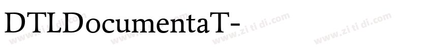 DTLDocumentaT字体转换