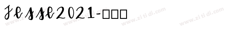 Jesse2021字体转换