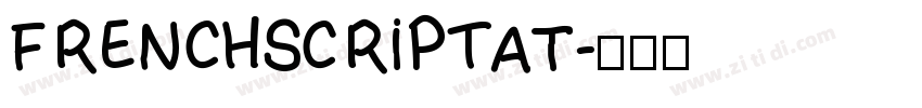 FrenchScriptAT字体转换