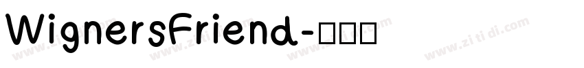 WignersFriend字体转换