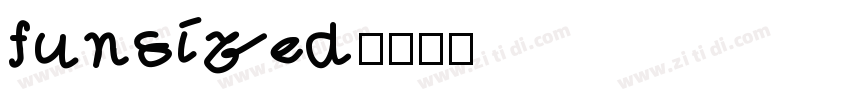 funsized字体转换