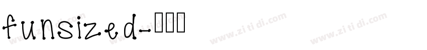 funsized字体转换