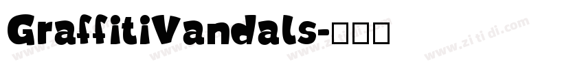 GraffitiVandals字体转换
