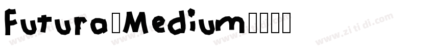 Futura-Medium字体转换