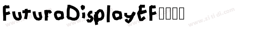 FuturaDisplayEF字体转换