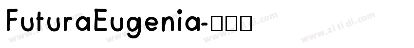 FuturaEugenia字体转换