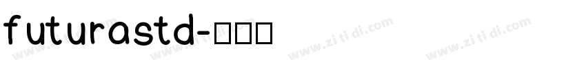 futurastd字体转换
