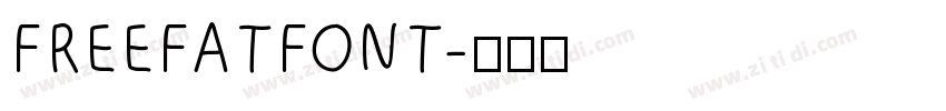 FREEFATFONT字体转换