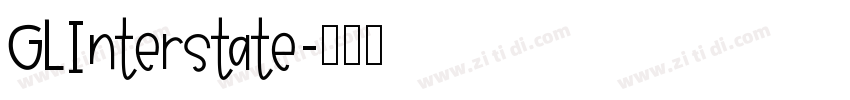 GLInterstate字体转换