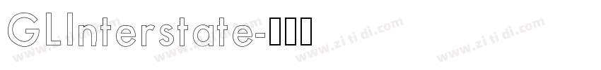 GLInterstate字体转换