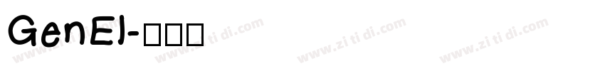 GenEI字体转换