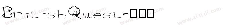 BritishQuest字体转换