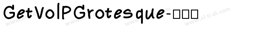 GetVoIPGrotesque字体转换
