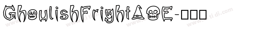 GhoulishFrightAOE字体转换