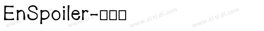 EnSpoiler字体转换