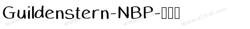 Guildenstern-NBP字体转换