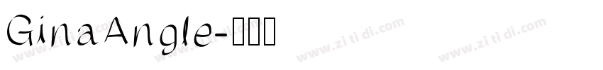 GinaAngle字体转换