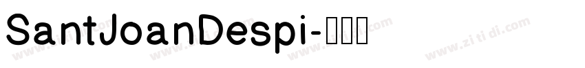 SantJoanDespi字体转换