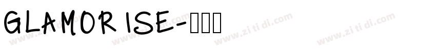 GLAMORISE字体转换