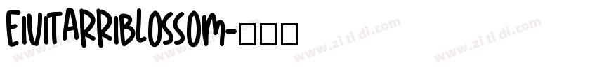 EivitarriBlossom字体转换