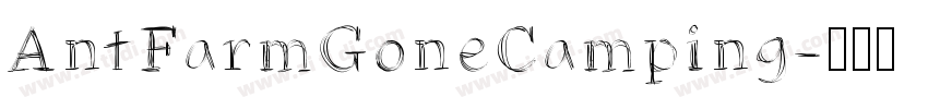 AntFarmGoneCamping字体转换