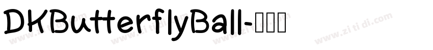 DKButterflyBall字体转换