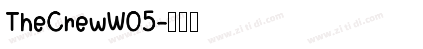 TheCrewW05字体转换